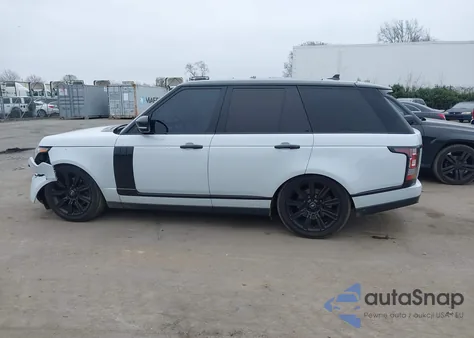 2016 Land Rover Range Rover 3.0L V6 Turbocharged Diesel Hse Td6 из США, поврежденный, VIN SALGS2KF7GA249558